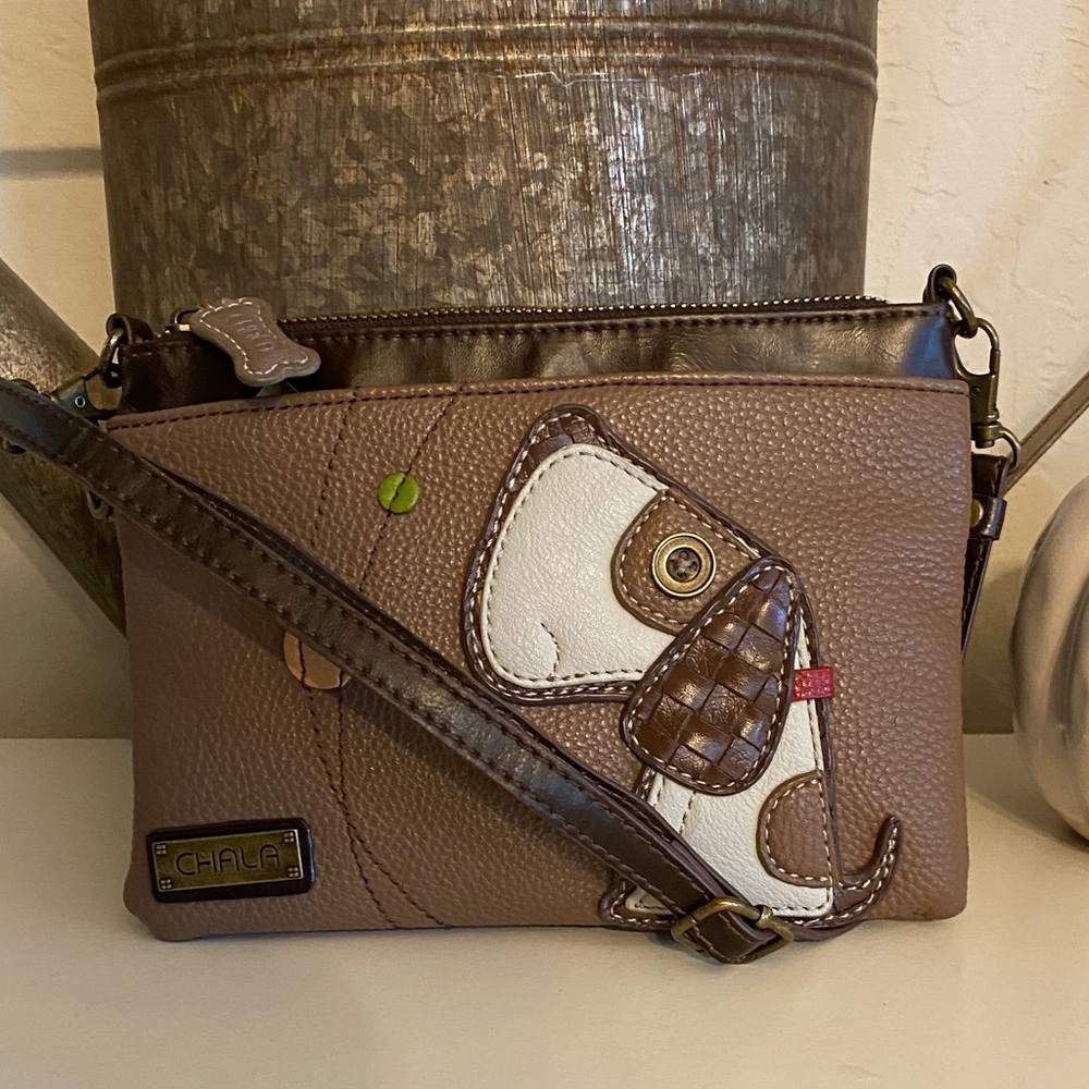Chala Wristlet/Shoulder bag with adjustable strap
